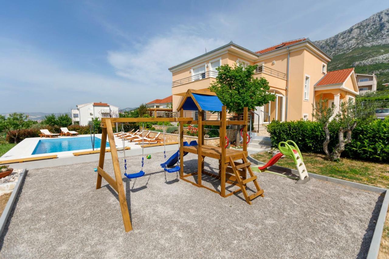 Luxury Villa Castrum Kaštela Esterno foto